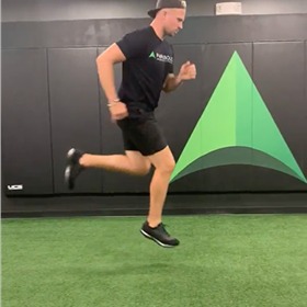 Single Leg Pogo Hop to Stick